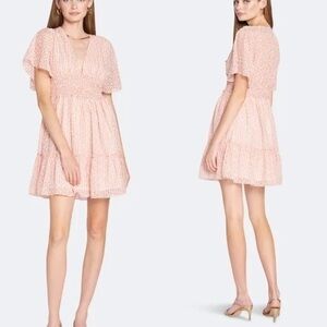 En Saison Pink Gingham Dress Size Medium